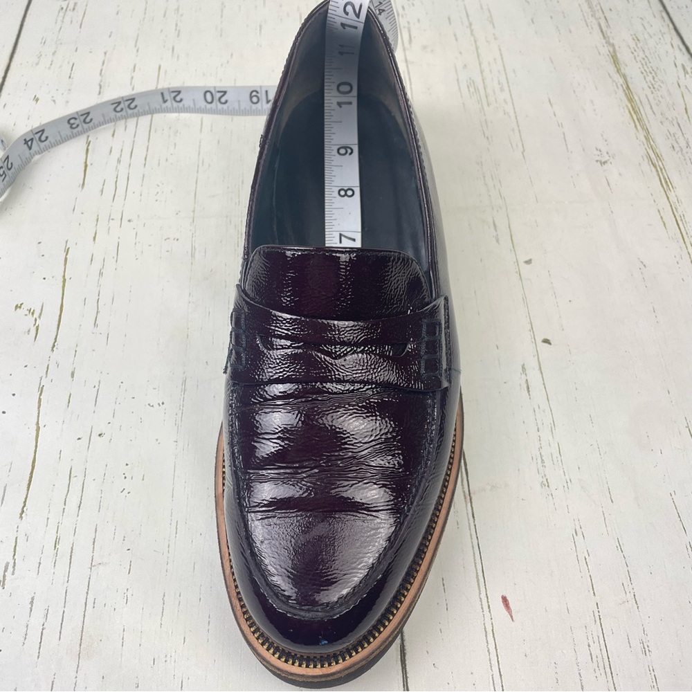 Paul Green Carmel Crinkle Leather Loafers - Picture 11 of 16